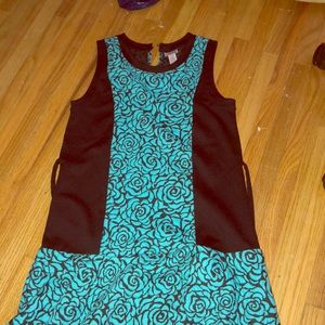 velvet floral dress